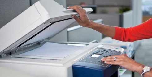 Сканирование, распечатка и копирование документов на пограничных переходах